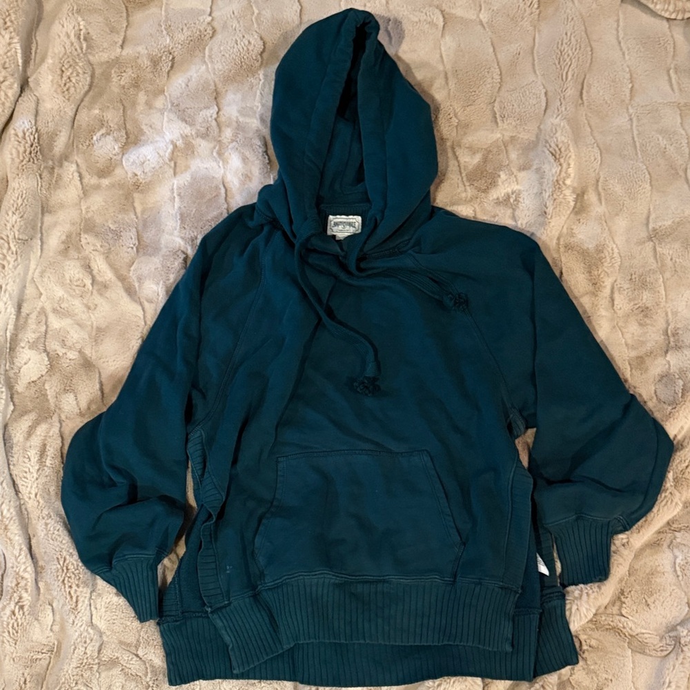 American Eagle Outfitters Dark Teal Hoodie Sweater NWT